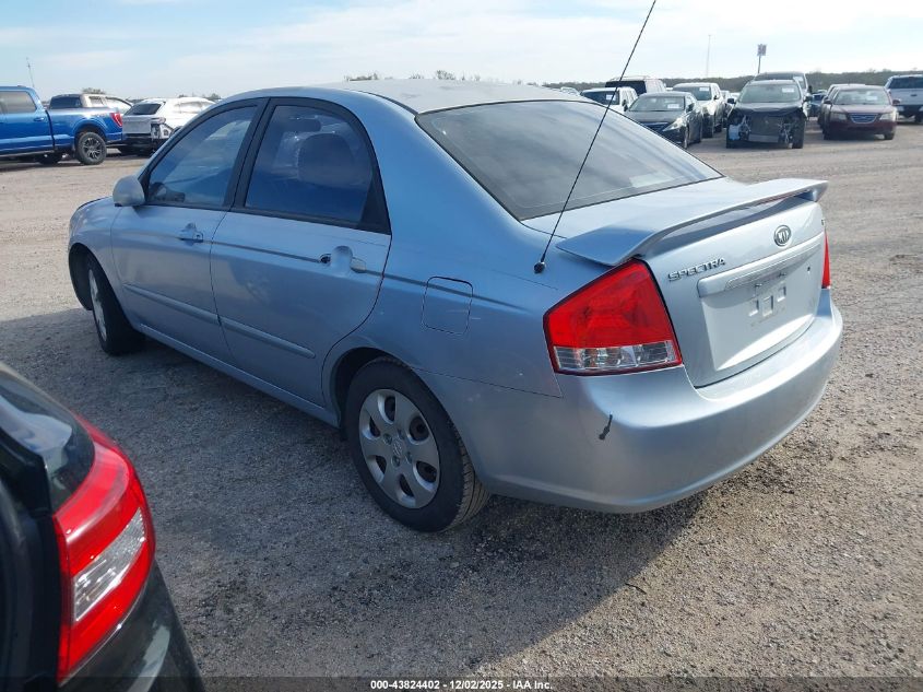 KNAFE121885500443 2008 KIA SPECTRA photo no. 3