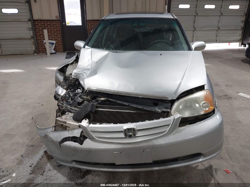 2002 Honda Civic Ex VIN: 1HGES26792L002199 Lot: 43824407