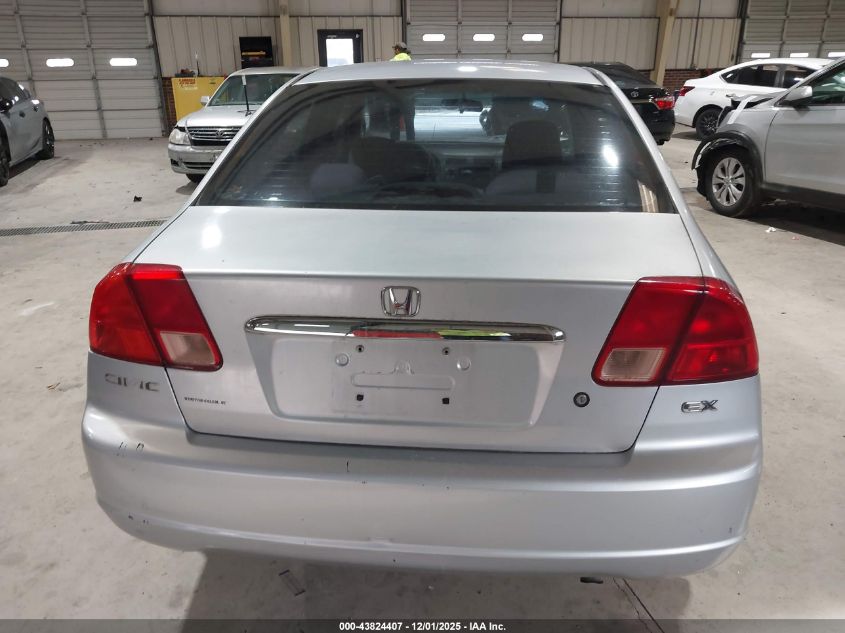 2002 Honda Civic Ex VIN: 1HGES26792L002199 Lot: 43824407