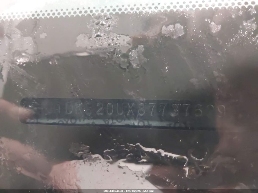 2008 Toyota Prius VIN: JTDKB20UX87737629 Lot: 43824408