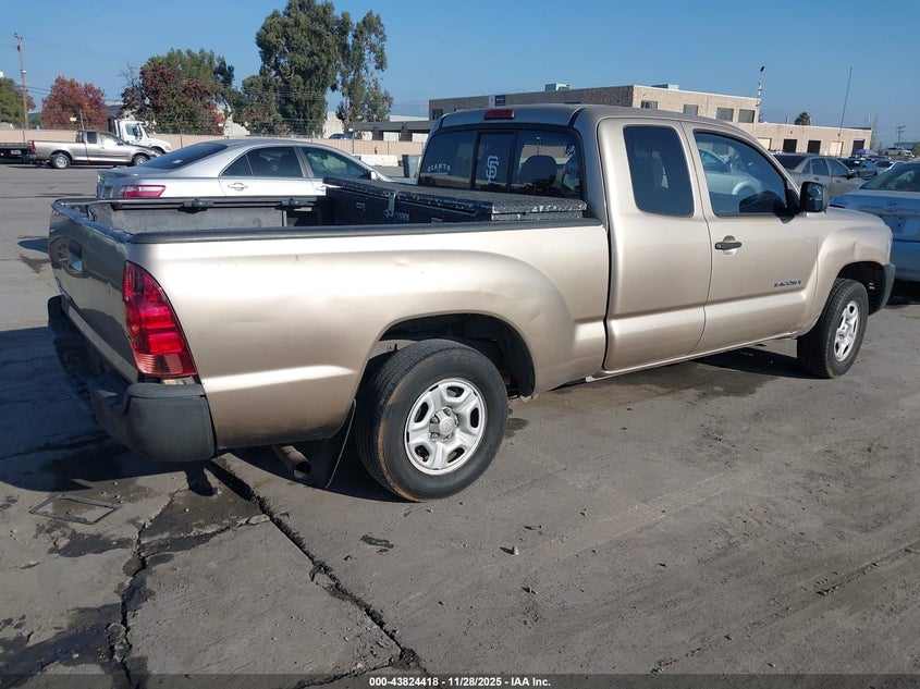 5TETX22N75Z133312 2005 TOYOTA TACOMA photo no. 4