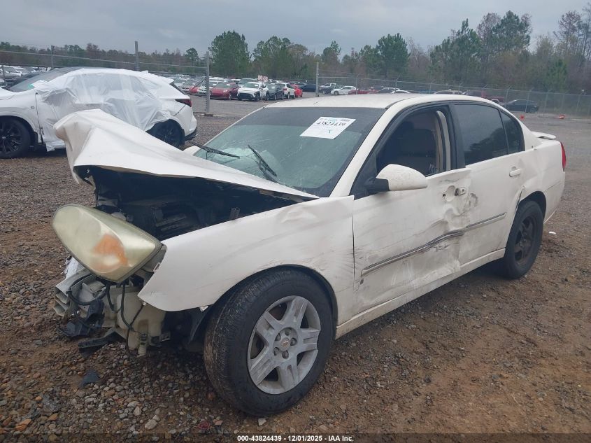 2006 Chevrolet Malibu Lt VIN: 1G1ZT51886F136343 Lot: 43824439