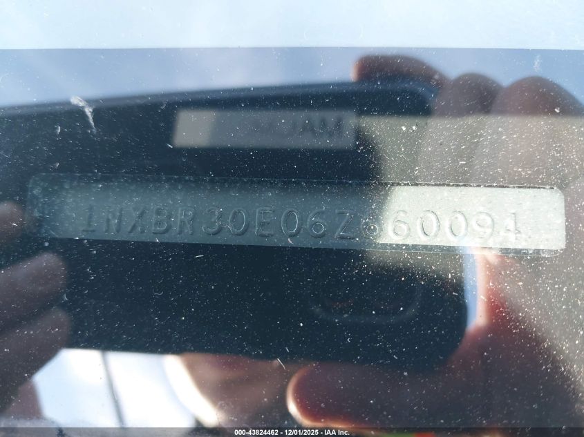 2006 Toyota Corolla S VIN: 1NXBR30E06Z660094 Lot: 43824462