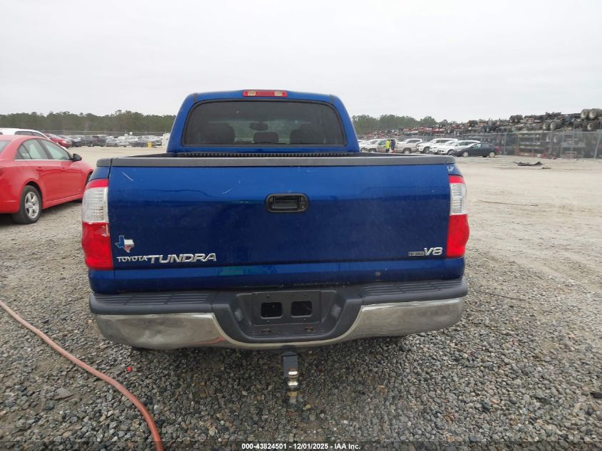 2006 Toyota Tundra Sr5 V8 VIN: 5TBET34146S550916 Lot: 43824501