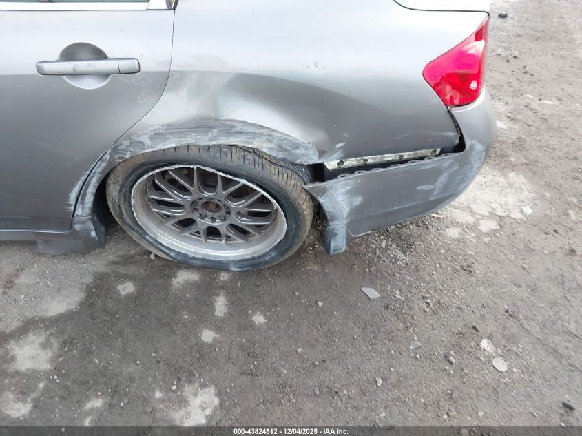 2007 Infiniti G35 Sport W/6-Speed Manual VIN: JNKBV61E27M713636 Lot: 43824512