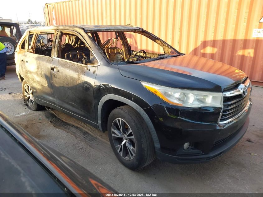 TOYOTA HIGHLANDER XLE V6