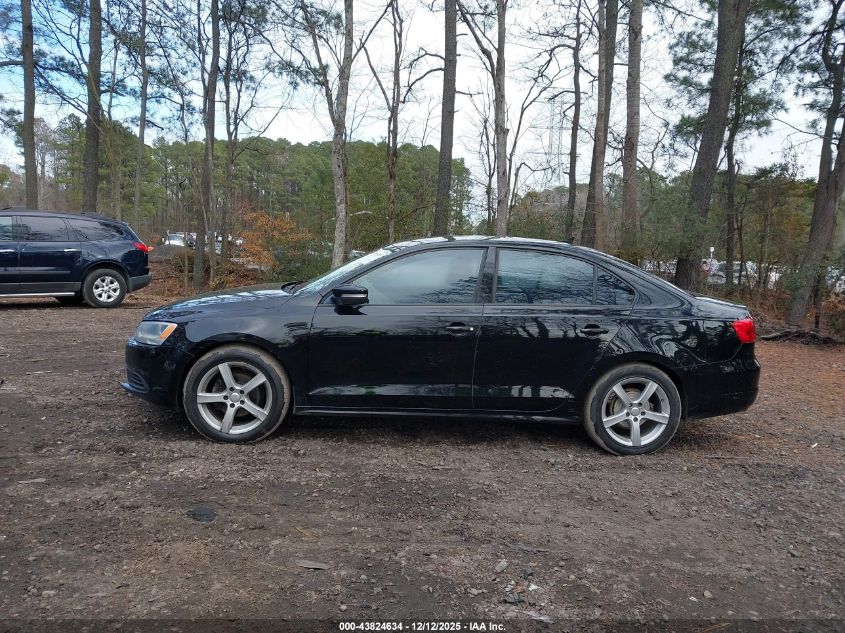 2012 Volkswagen Jetta 2.5L Se VIN: 3VWDX7AJXCM314217 Lot: 43824634