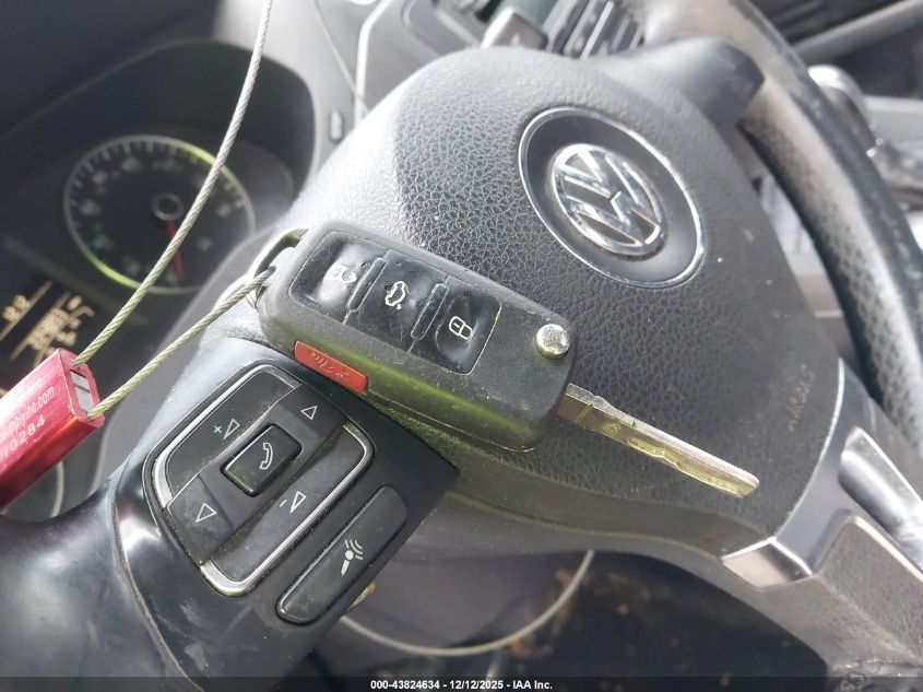 2012 Volkswagen Jetta 2.5L Se VIN: 3VWDX7AJXCM314217 Lot: 43824634