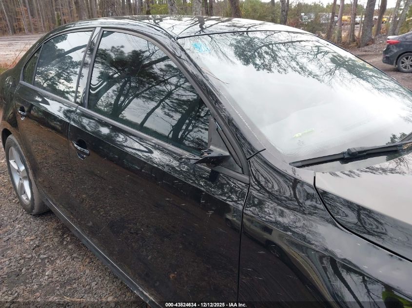 2012 Volkswagen Jetta 2.5L Se VIN: 3VWDX7AJXCM314217 Lot: 43824634