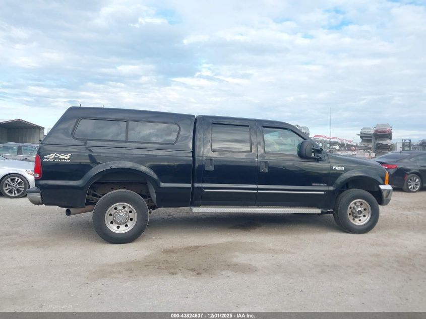 2000 Ford Super Duty F-250 Lariat/Xl/Xlt VIN: 1FTNW21F6YEE24445 Lot: 43824637