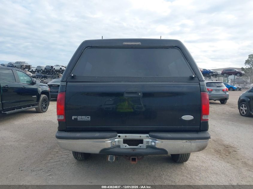 2000 Ford Super Duty F-250 Lariat/Xl/Xlt VIN: 1FTNW21F6YEE24445 Lot: 43824637