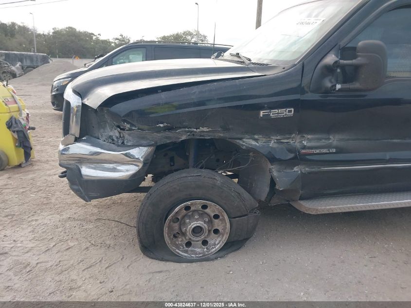 2000 Ford Super Duty F-250 Lariat/Xl/Xlt VIN: 1FTNW21F6YEE24445 Lot: 43824637