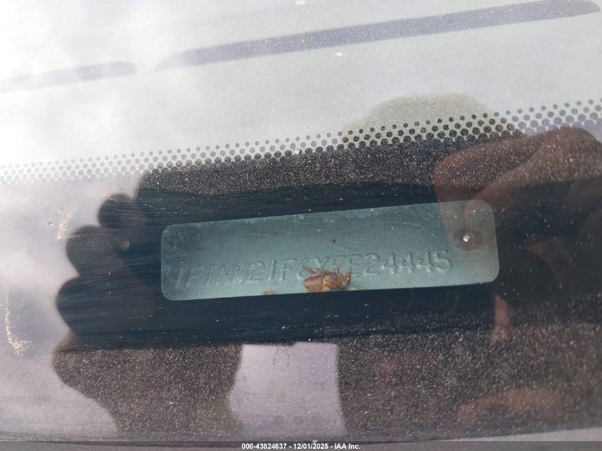 2000 Ford Super Duty F-250 Lariat/Xl/Xlt VIN: 1FTNW21F6YEE24445 Lot: 43824637