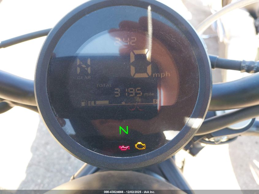 2025 Honda Cmx500 VIN: MLHPC5607S5800601 Lot: 43824666