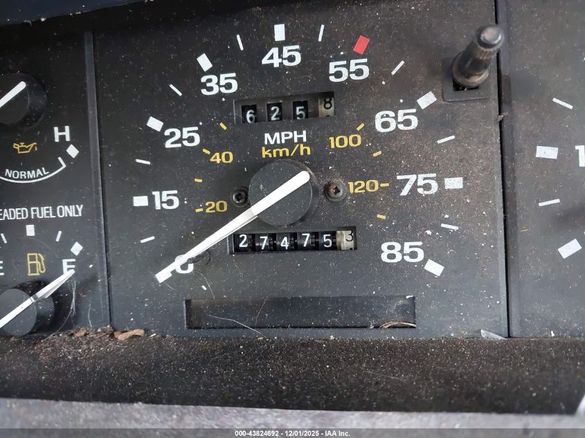 1991 Ford Ranger VIN: 1FTCR10XXMUC51130 Lot: 43824692