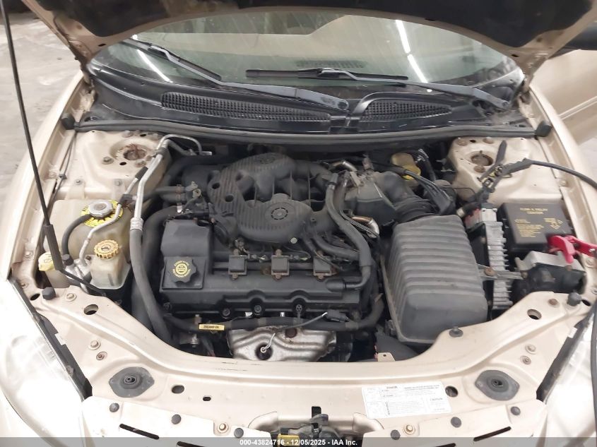 2001 Chrysler Sebring Lx VIN: 1C3EL45UX1N631119 Lot: 43824716