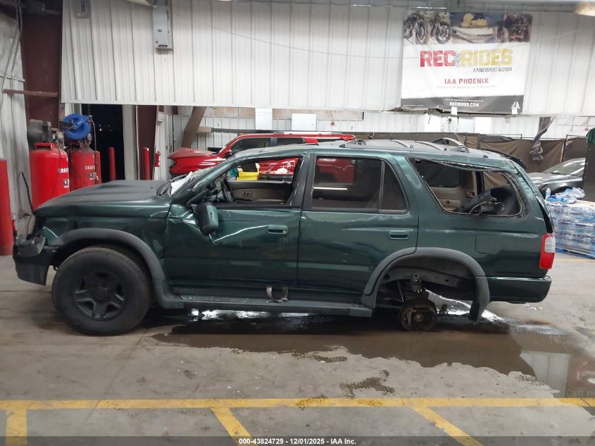 1999 Toyota 4Runner Sr5 V6 VIN: JT3GN86RXX0130287 Lot: 43824729