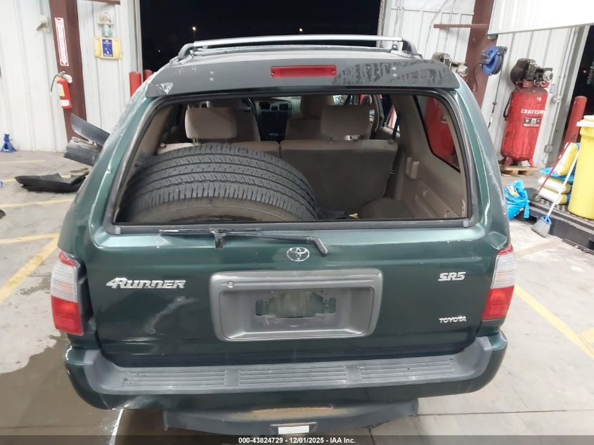 1999 Toyota 4Runner Sr5 V6 VIN: JT3GN86RXX0130287 Lot: 43824729
