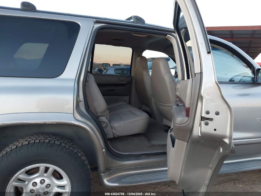 2001 Dodge Durango VIN: 1B4HS28N71F565656 Lot: 43824758