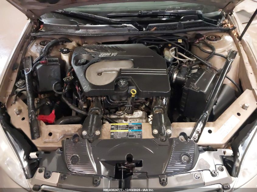 2006 Chevrolet Impala Ltz VIN: 2G1WU581869409878 Lot: 43824777