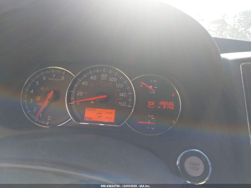 2010 Nissan Maxima 3.5 Sv VIN: 1N4AA5AP8AC827664 Lot: 43824794