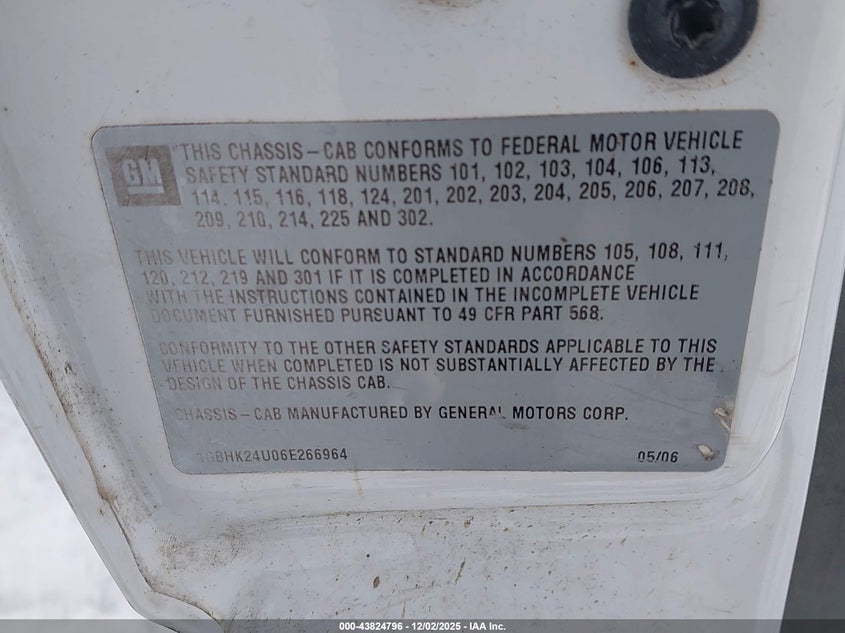 1GBHK24U06E266964 2006 CHEVROLET SILVERADO photo no. 9