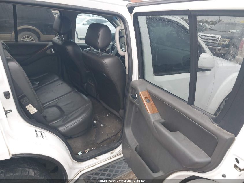 2007 Nissan Pathfinder Le VIN: 5N1AR18U37C637251 Lot: 43824828