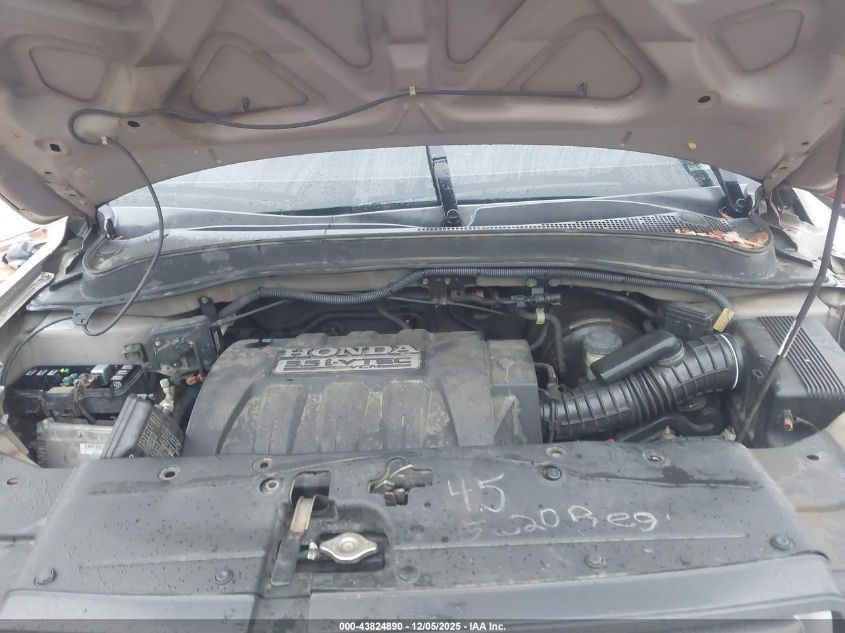 2007 Honda Pilot Ex-L VIN: 5FNYF28587B031649 Lot: 43824890