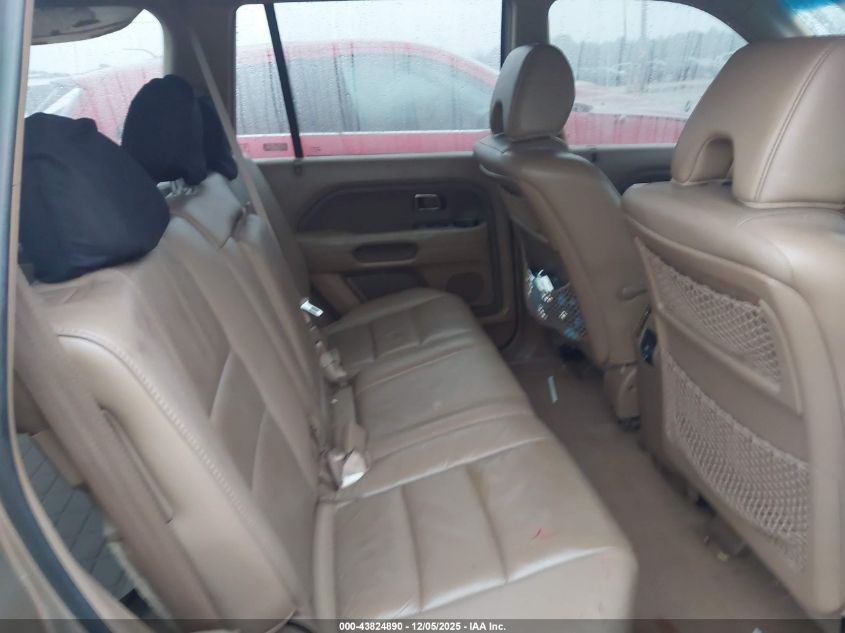 2007 Honda Pilot Ex-L VIN: 5FNYF28587B031649 Lot: 43824890