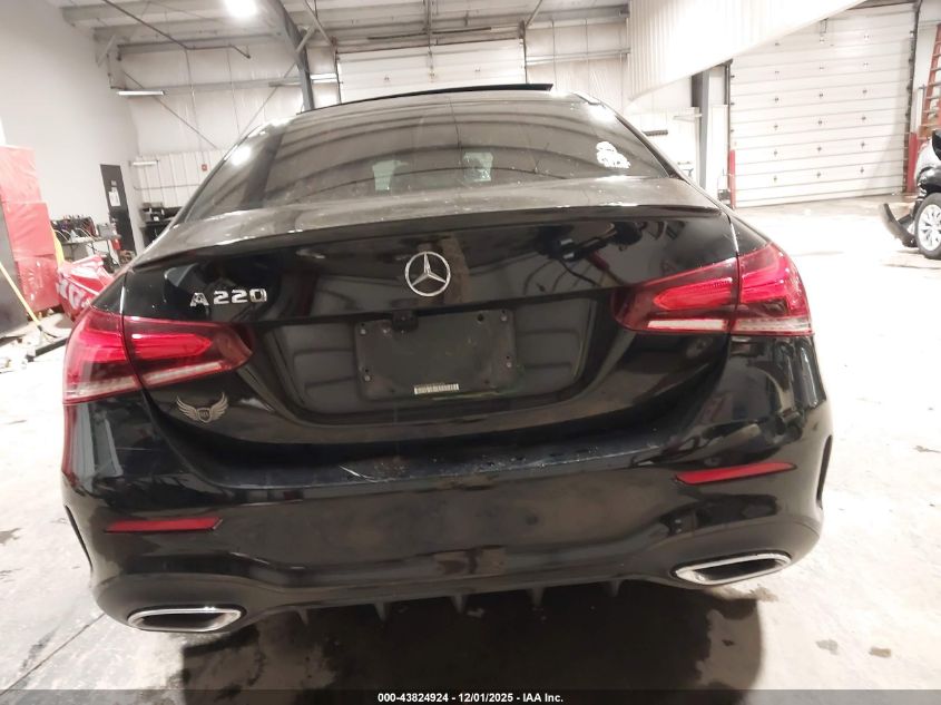 2019 Mercedes-Benz A 220 VIN: WDD3G4EBXKW026413 Lot: 43824924