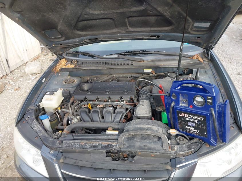 2009 Hyundai Sonata Gls VIN: 5NPET46C59H480526 Lot: 43824949