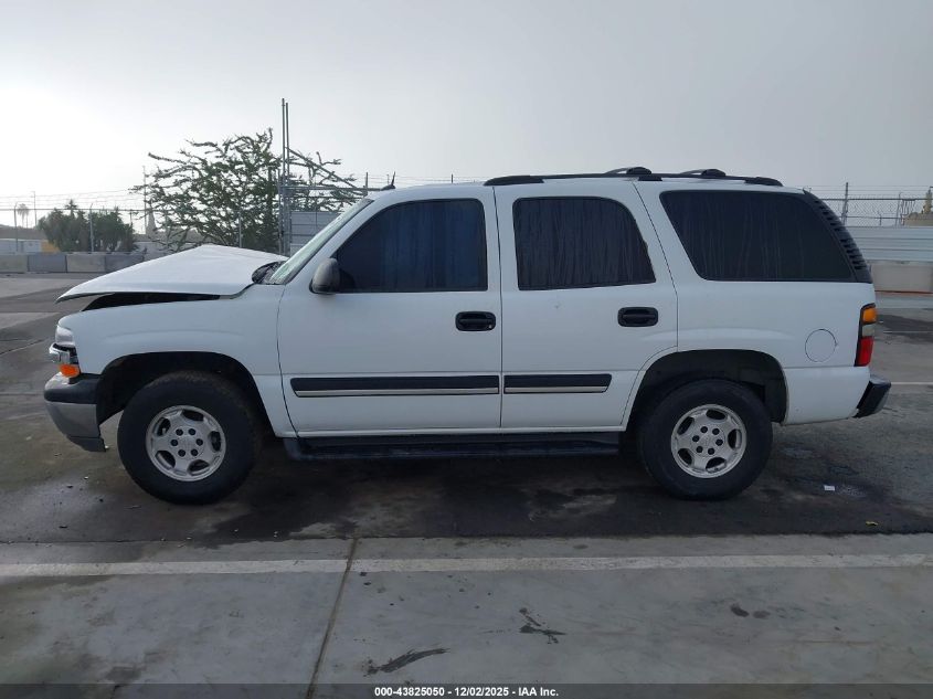 2005 Chevrolet Tahoe Ls VIN: 1GNEC13V55R185764 Lot: 43825050