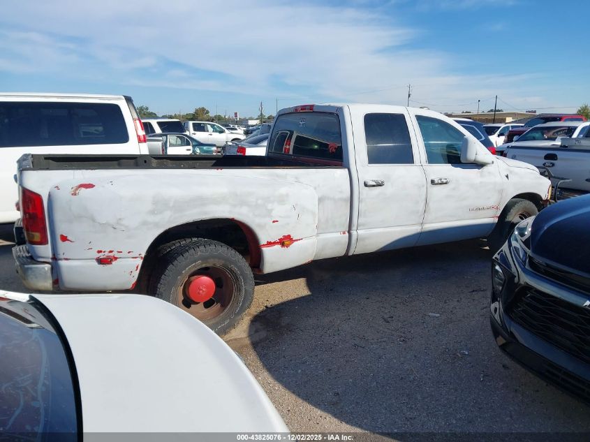 2004 Dodge Ram 3500 Slt/Laramie VIN: 3D7MA48C44G229017 Lot: 43825076