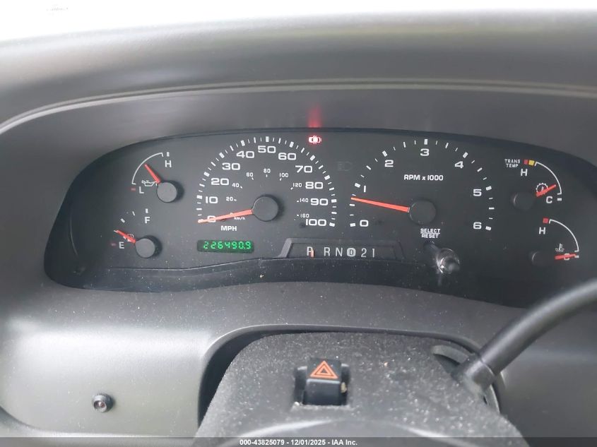 2005 Ford Excursion Eddie Bauer VIN: 1FMNU44L85EB52622 Lot: 43825079