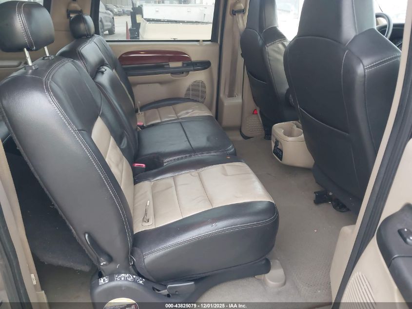 2005 Ford Excursion Eddie Bauer VIN: 1FMNU44L85EB52622 Lot: 43825079