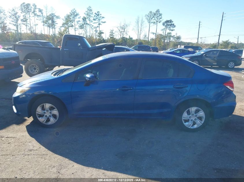 2015 Honda Civic Lx VIN: 19XFB2F52FE018244 Lot: 43825112