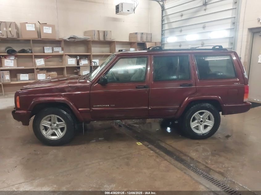 2000 Jeep Cherokee Limited VIN: 1J4FF68SXYL135329 Lot: 43825125