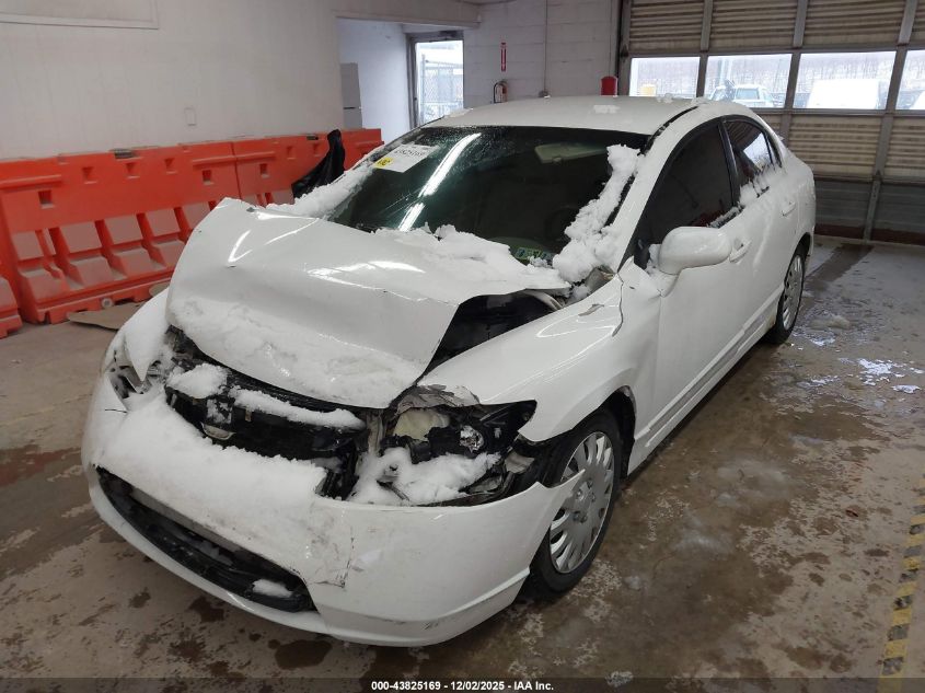 2007 Honda Civic Lx VIN: 1HGFA16597L002341 Lot: 43825169