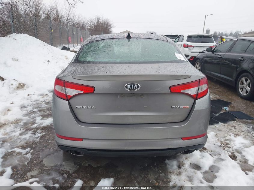2013 Kia Optima Sx VIN: 5XXGR4A61DG149276 Lot: 43825171