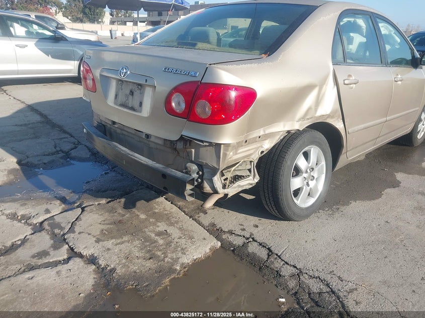 2005 Toyota Corolla Le VIN: 1NXBR30E65Z369095 Lot: 43825172