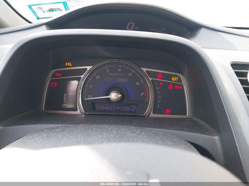 2006 Honda Civic Hybrid VIN: JHMFA36226S019565 Lot: 43825188