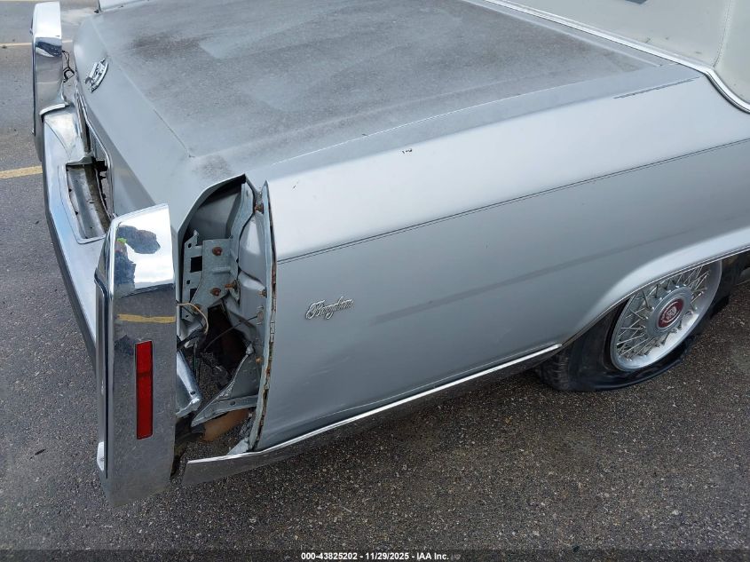 1988 Cadillac Brougham VIN: 1G6DW51Y7J9733938 Lot: 43825202