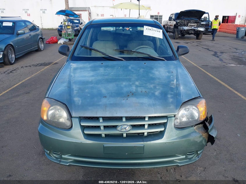 KMHCG35C95U324329 2005 HYUNDAI ACCENT photo no. 11