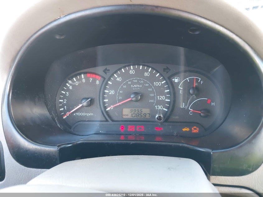 KMHCG35C95U324329 2005 HYUNDAI ACCENT photo no. 7