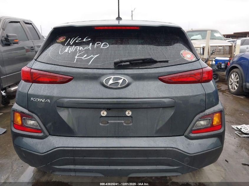 2021 Hyundai Kona Se VIN: KM8K12AA5MU662353 Lot: 43825241
