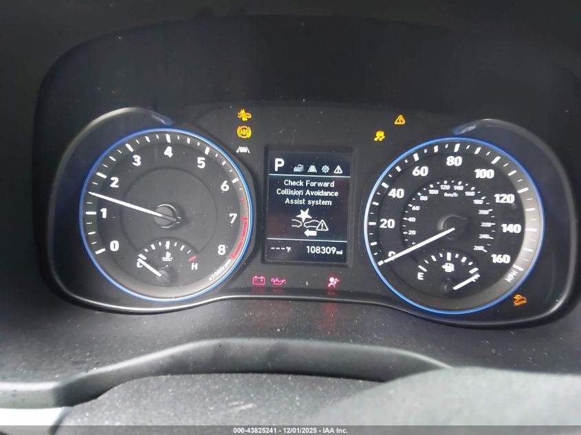 2021 Hyundai Kona Se VIN: KM8K12AA5MU662353 Lot: 43825241