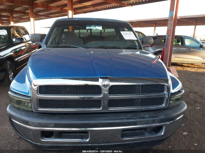 1998 Dodge Ram 1500 St VIN: 1B7HC13Z4WJ172187 Lot: 43825274