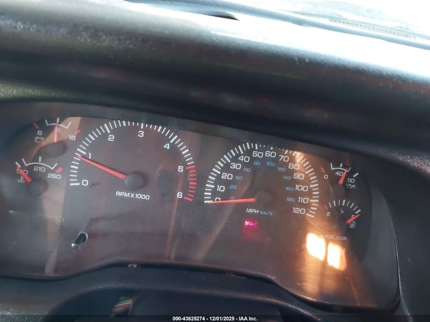 1998 Dodge Ram 1500 St VIN: 1B7HC13Z4WJ172187 Lot: 43825274