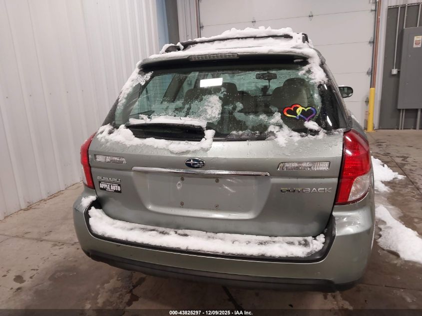 2009 Subaru Outback 2.5I VIN: 4S4BP61C997345124 Lot: 43825297