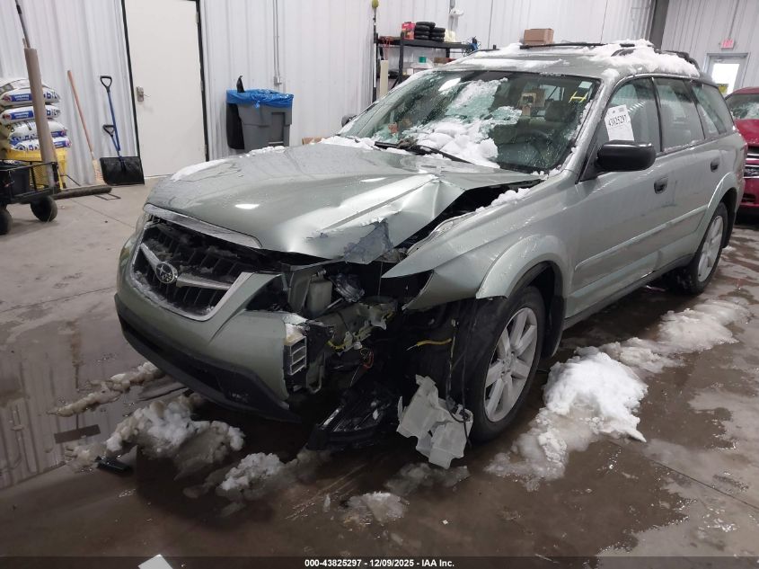 2009 Subaru Outback 2.5I VIN: 4S4BP61C997345124 Lot: 43825297